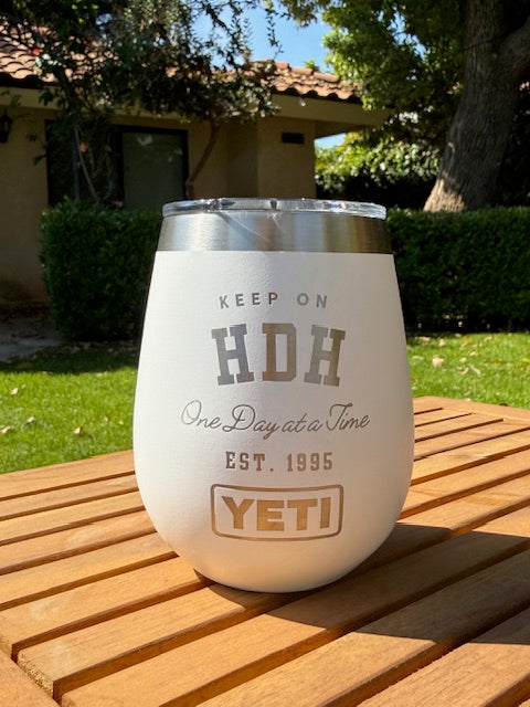 Keep On - Yeti Wine Tumbler