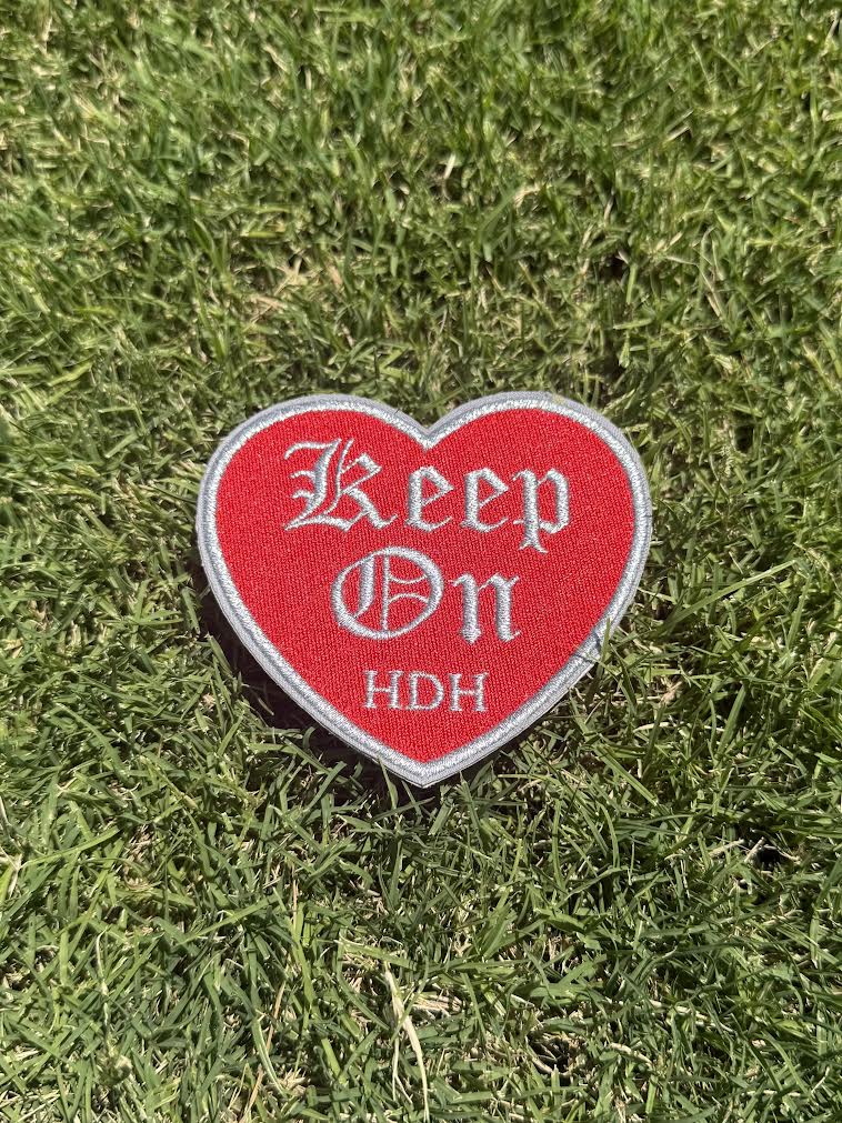 Keep On Embroidered Patch