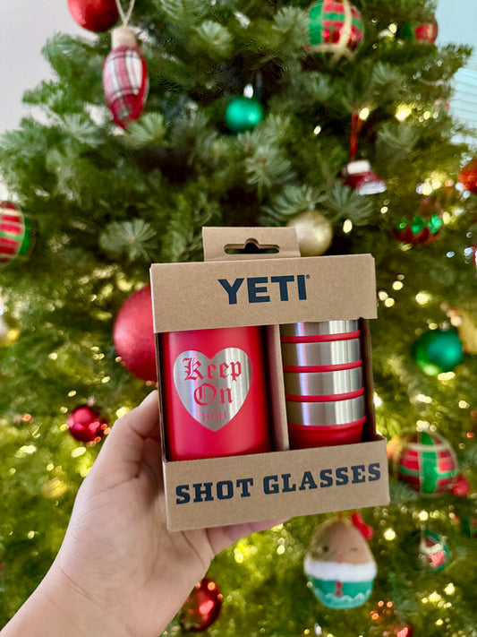 Keep On - Yeti Shot Glasses