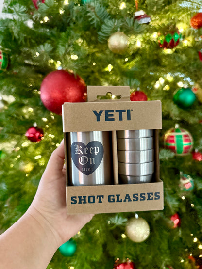 Keep On - Yeti Shot Glasses
