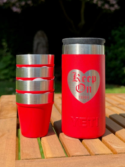 Keep On - Yeti Shot Glasses