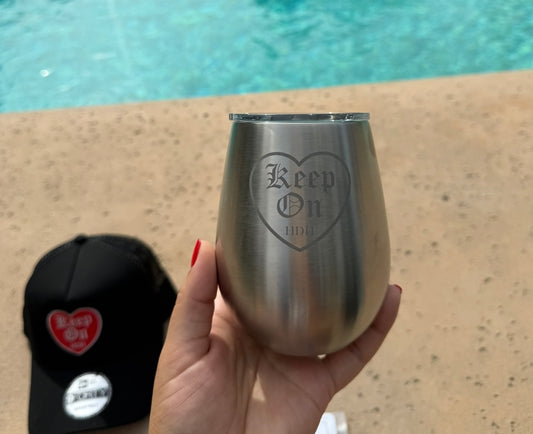 Keep On Yeti Tumbler